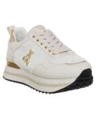 Sneakers Giulia blanc/doré