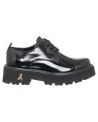 Derbies Joy noires - Talon 4.5 cm