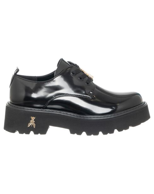 Derbies Joy noires - Talon 4.5 cm
