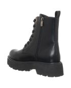 Boots en Cuir Lise noires - Talon 4.5 cm