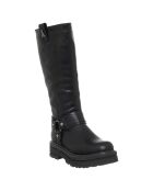 Bottes en Cuir Ava noires - Talon 4.5 cm