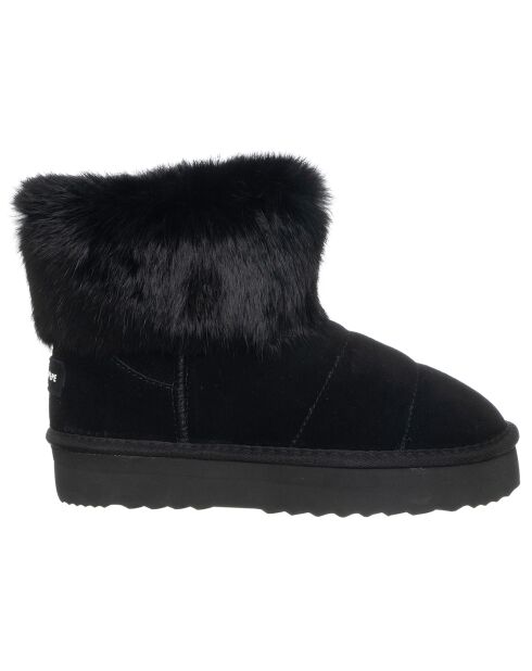 Boots en Cuir Chloé noires