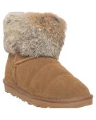 Boots en Cuir Chloé camel
