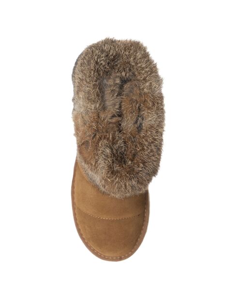 Boots en Cuir Chloé camel