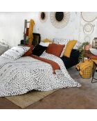 Parure housse de couette blanche