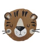 Cuscino rimovibile con orecchie marroni - D30 cm