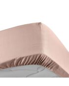Drap Housse Percale de Coton nude
