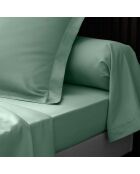 Drap Housse Percale de Coton tilleul