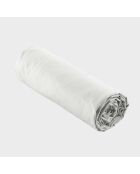 Drap Housse Percale de Coton blanc
