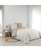 Omkeerbare natuurlijke dekbedovertrekset