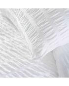 Parure housse de couette blanche