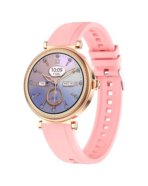 Montre connectée Edition Platine rose