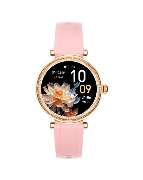 Montre connectée Edition Platine rose