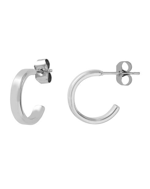 Boucles d'oreilles en Acier