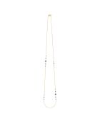 Collier en Argent doré à l'or fin & Cristal