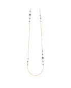 Collier en Argent doré à l'or fin & Cristal