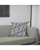 Coussin CARMA  bleu peacock - 50x50 cm