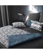 Coussin CARMA  bleu peacock - 50x50 cm