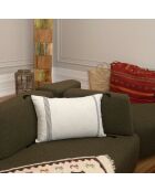 Housse de coussin Hana gris clair - 60x40 cm