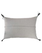 Housse de coussin Hana gris clair - 60x40 cm