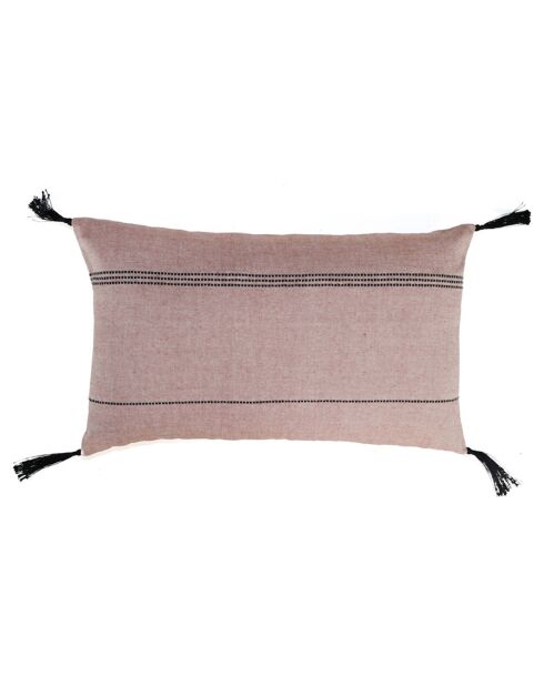Housse de coussin Hana tomette - 50x30 cm