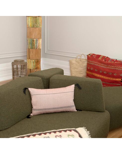 Housse de coussin Hana tomette - 50x30 cm