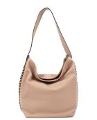 Sac porté épaule en Cuir Luisa Vannini poudre - 31.5x36x17.5 cm