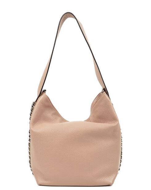 Sac porté épaule en Cuir Luisa Vannini poudre - 31.5x36x17.5 cm