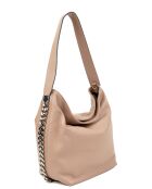 Sac porté épaule en Cuir Luisa Vannini poudre - 31.5x36x17.5 cm