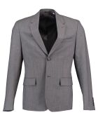 Veste de costume extra slim 100% Laine gris artic
