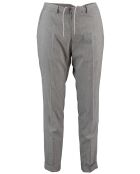 Pantalon de costume slim Bstrip rayé gris clair
