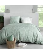 Parure Housse de Couette verte