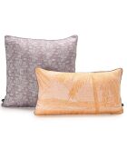 Housse de coussin 100% Lin Croisière Nil désert - 48x48 cm