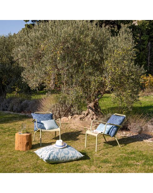 Housse de coussin Arrière Pays cassis - 60x60 cm