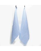 2 Torchons 100% Lin Portofino mare - 80x60 cm