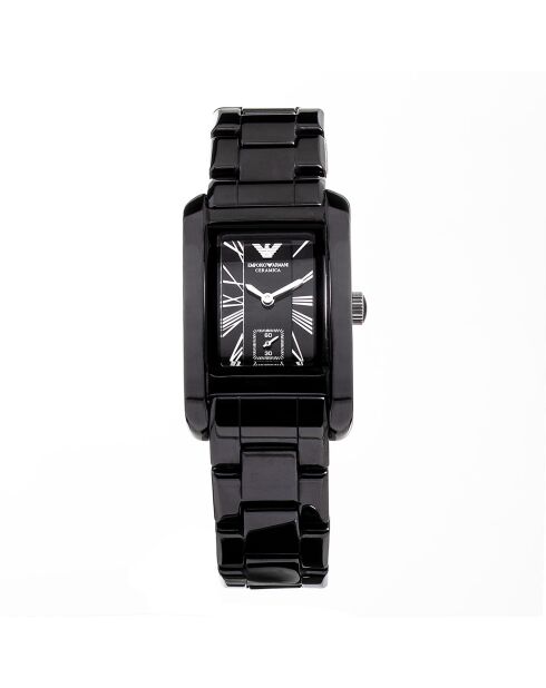 Montre Femme en Céramique noire