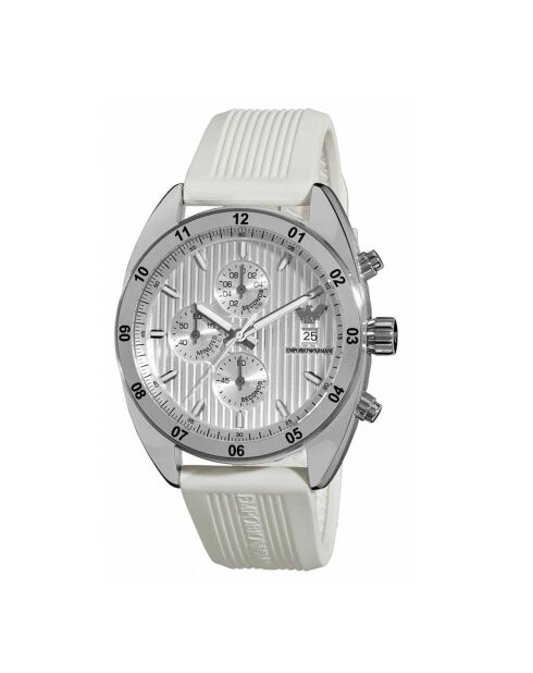 Montre Mixte en Caoutchouc blanche