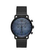 Montre Mixte en Acier noire
