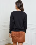 Gilet en Cachemire mélangé Gino noir