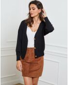 Gilet en Cachemire mélangé Gino noir