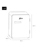 Minibar rétro rose - 31L
