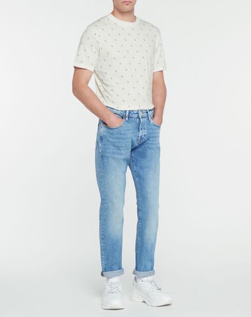 T-Shirt Microprint blanc