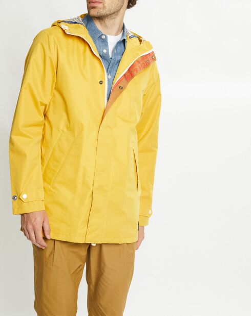 Ciré à capuche Waterproof jaune
