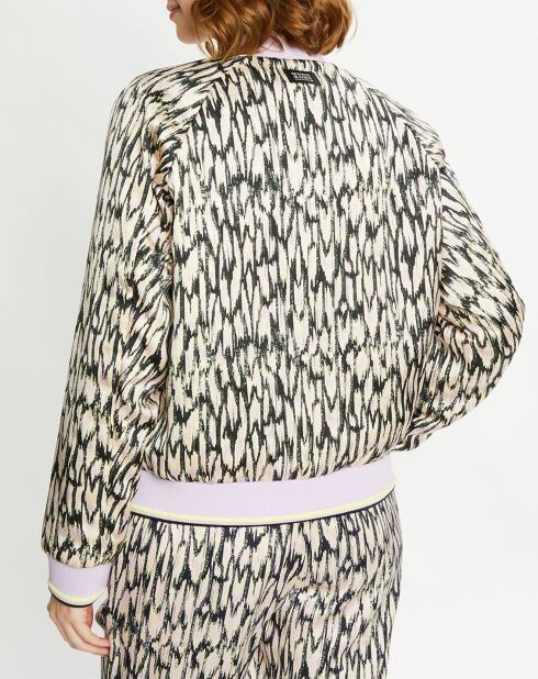 Blouson Bomber Réversible multicolore