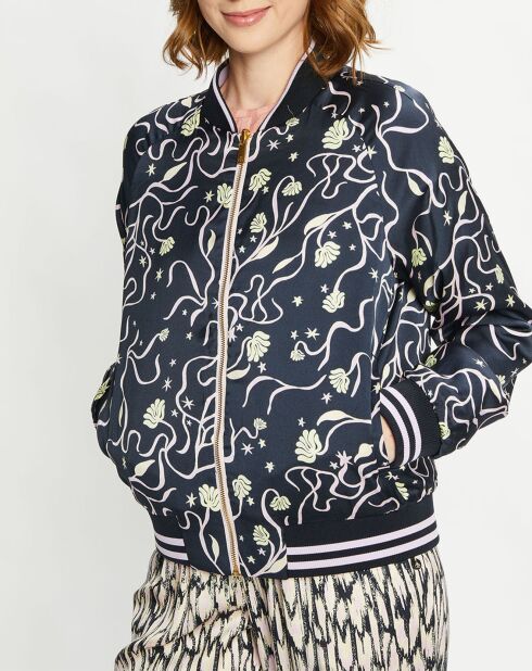 Blouson Bomber Réversible multicolore