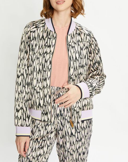 Blouson Bomber Réversible multicolore