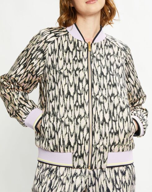 Blouson Bomber Réversible multicolore