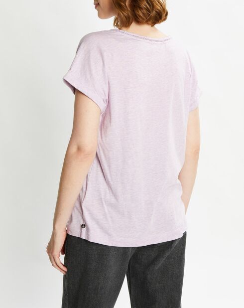 T-Shirt Snoop Classic violet clair