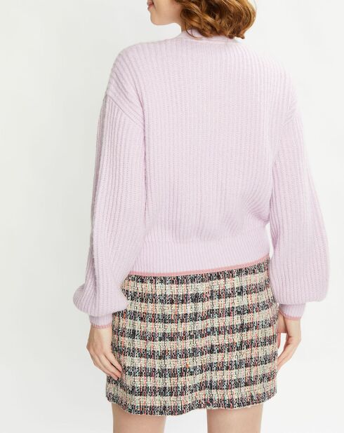 Gilet Fuzzy violet clair