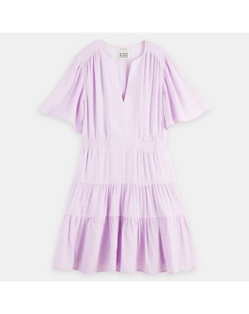 Robe Midi violet clair